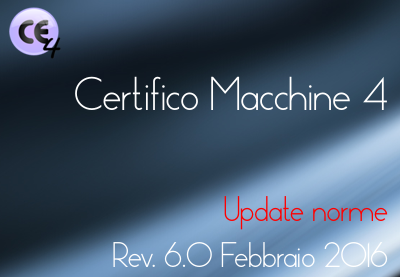 CEM4: Update norme 6.0 Febbraio 2016