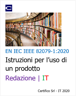 EN IEC IEEE 82079-1:2020 | Istruzioni per l’uso di un prodotto