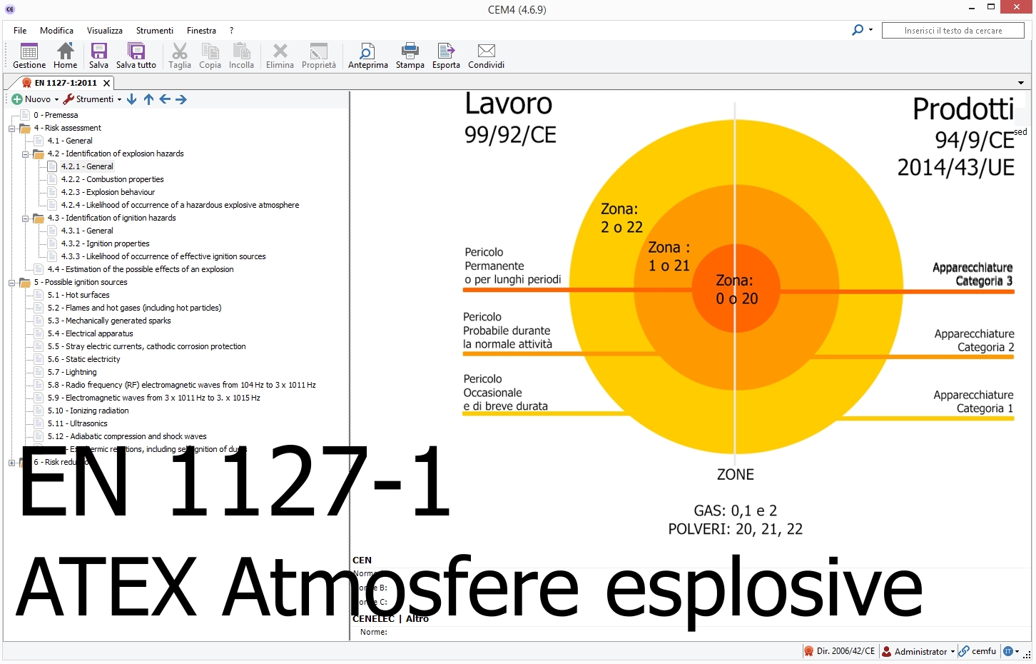 EN 1127-1:2011 Prevenzione e Protezione contro l’esplosione ATEX - File CEM