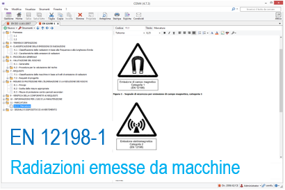 EN 12198-1: Radiazioni non ionizzanti emesse da macchine