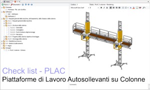 EN 1495 Piattaforme di lavoro autosollevanti su colonne (PLAC) - Estratto