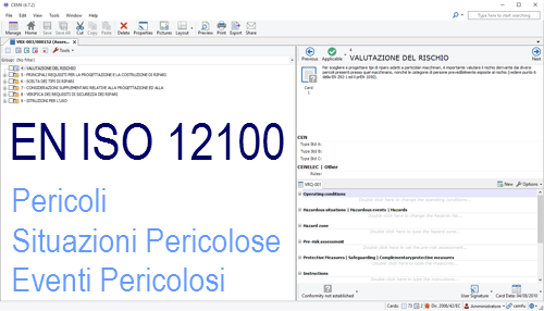 I Pericoli secondo la EN 12100: elenco esempio Appendice B elaborato CEM4