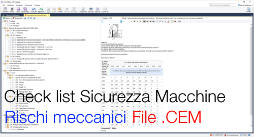 Check list Sicurezza macchine Parte 2: Rischi meccanici