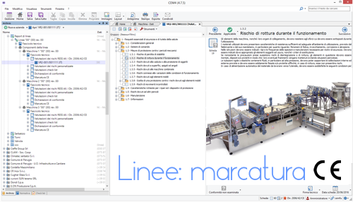 CEM4: Marcatura CE di linee