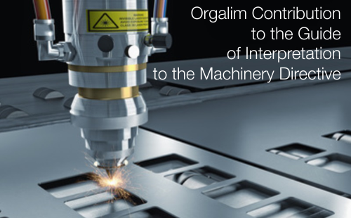 Contribution Guide Machinery Directive 2006/42/EC: Orgalim e 2019