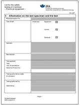 Safety testing of machines EN 60204-1 - IFA