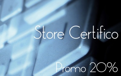 Store Certifico: Promo su tutti i Prodotti da oggi al 30 Aprile