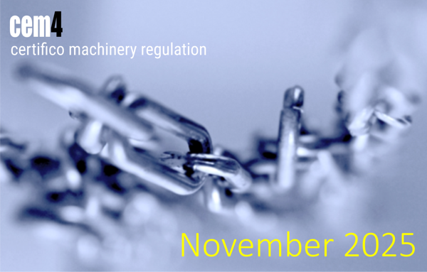 Certifico machinery regulation November 2025 Certifico machinery regulation November 2025