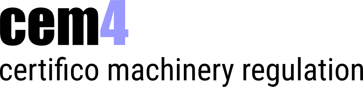 cem4 Machinery Regulation